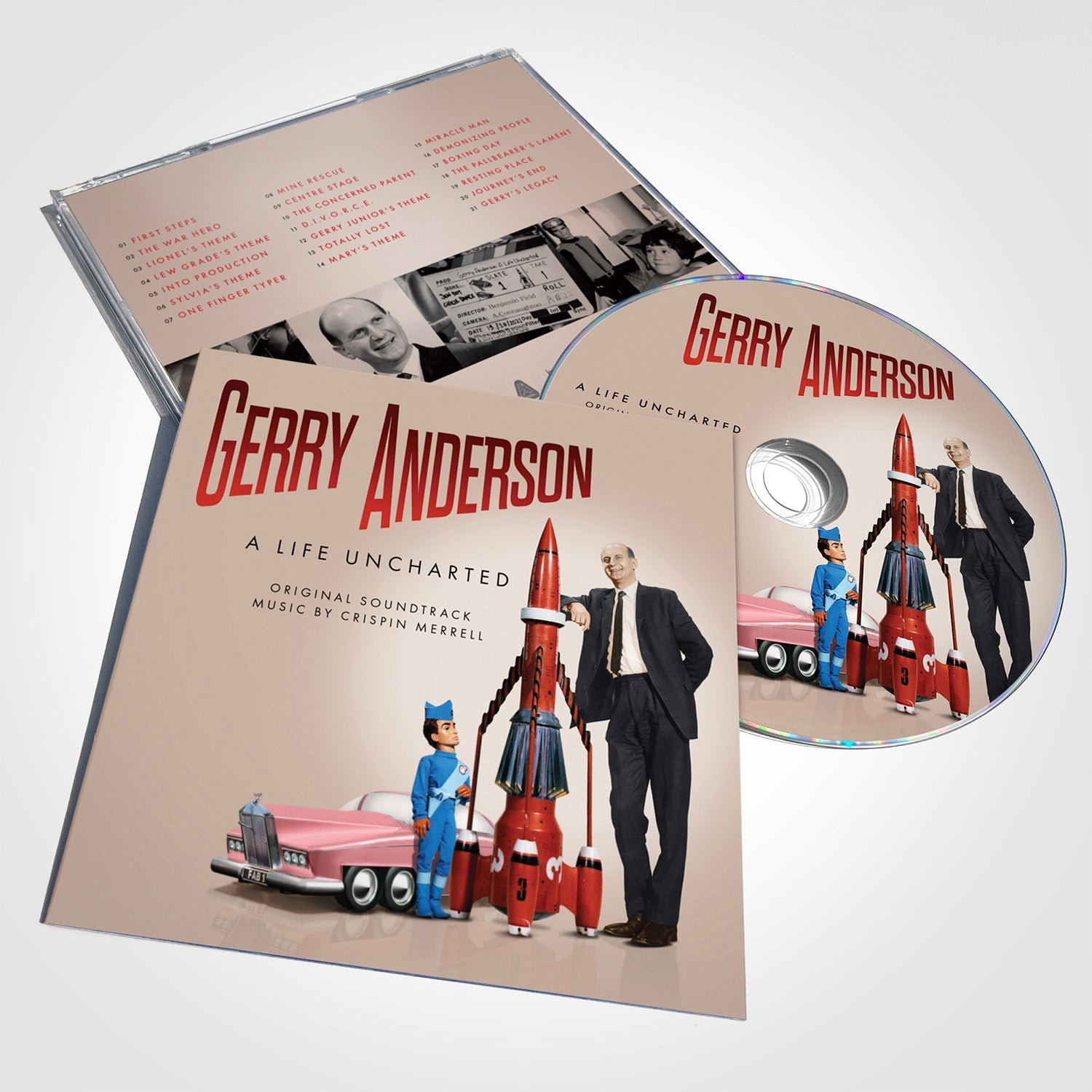 Gerry Anderson: A Life Uncharted. Original Soundtrack: Limited Edition (CD) - The Gerry Anderson Store