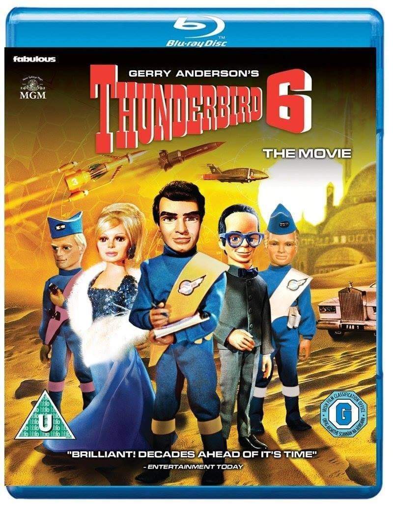 Thunderbird 6 - The Movie [Blu-Ray](Region B) - The Gerry Anderson Store