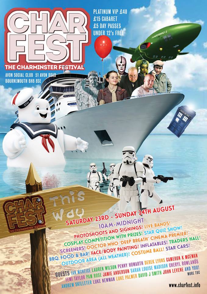 Come and See Us at Charfest, Bournemouth - 22-23 August 2014