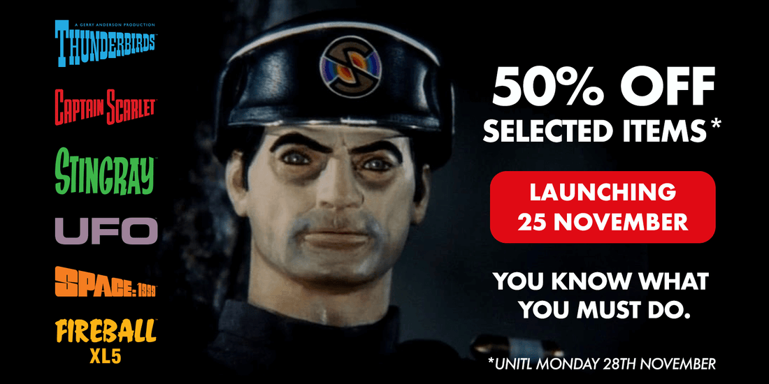 The Gerry Anderson Store's Captain Black Friday 2022 sale roundup!