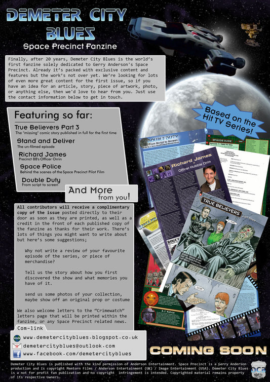 New Space Precinct Fanzine Launched!