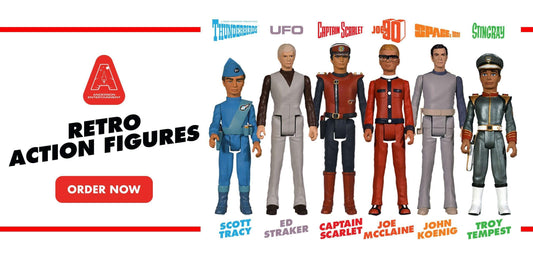 Order the Gerry Anderson Retro Action Figures Now!