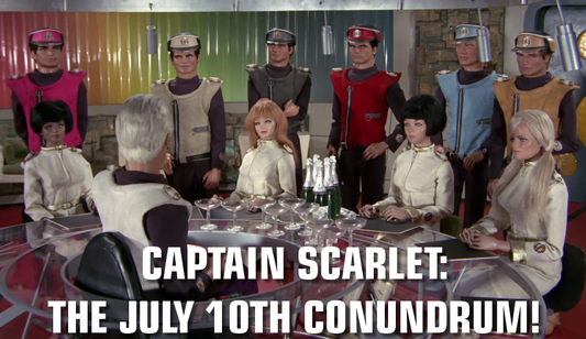 Why is July 10th so important in the Captain Scarlet universe?