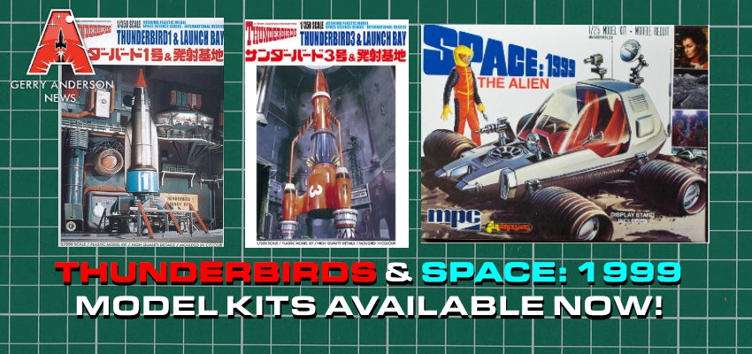 Thunderbirds and Space: 1999 Kits Available Now!