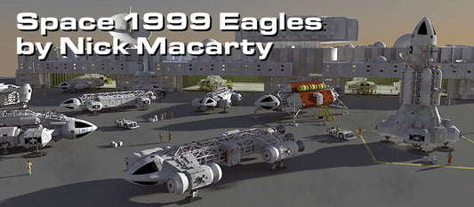 Space 1999 Eagles By Nick Macarty