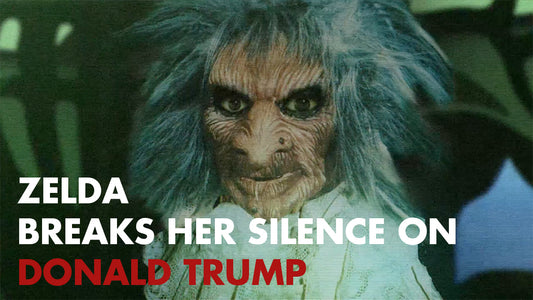 Zelda from Terrahawks on Trump