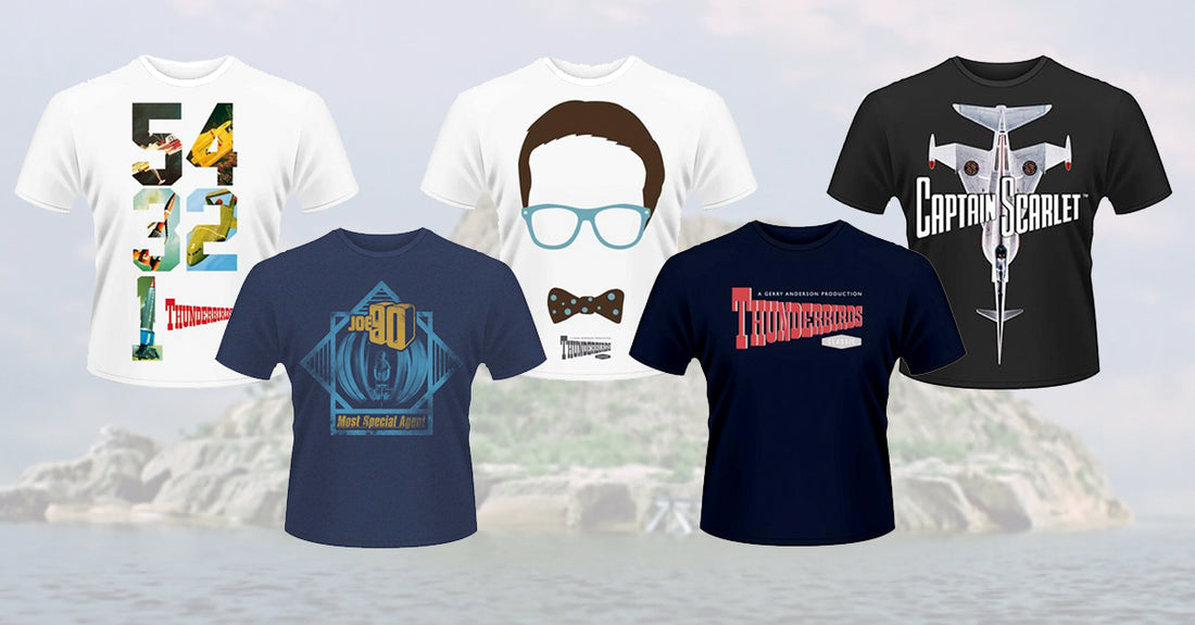 50% off Gerry Anderson t-shirts this weekend