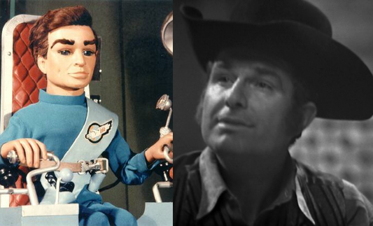 Scott Tracy and Shane Rimmer