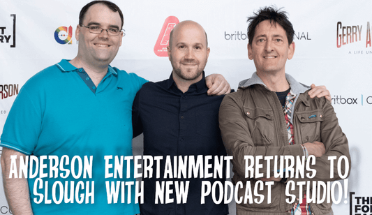 Anderson Entertainment returns to Slough with new podcast studio!