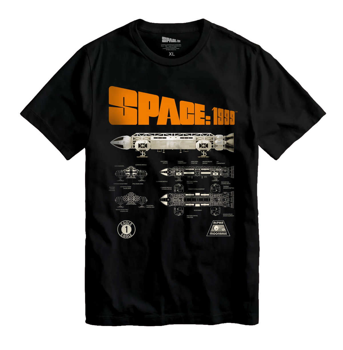 Space: 1999 Eagle Graphic T-shirt