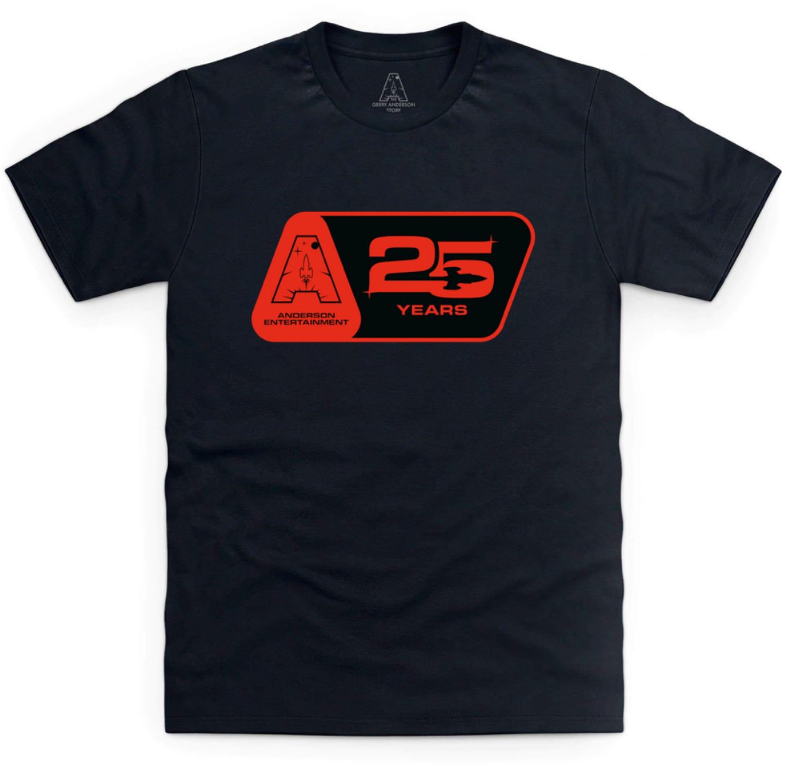 Anderson Entertainment 25 Years T - shirt (Very Limited Edition) - The Gerry Anderson Store