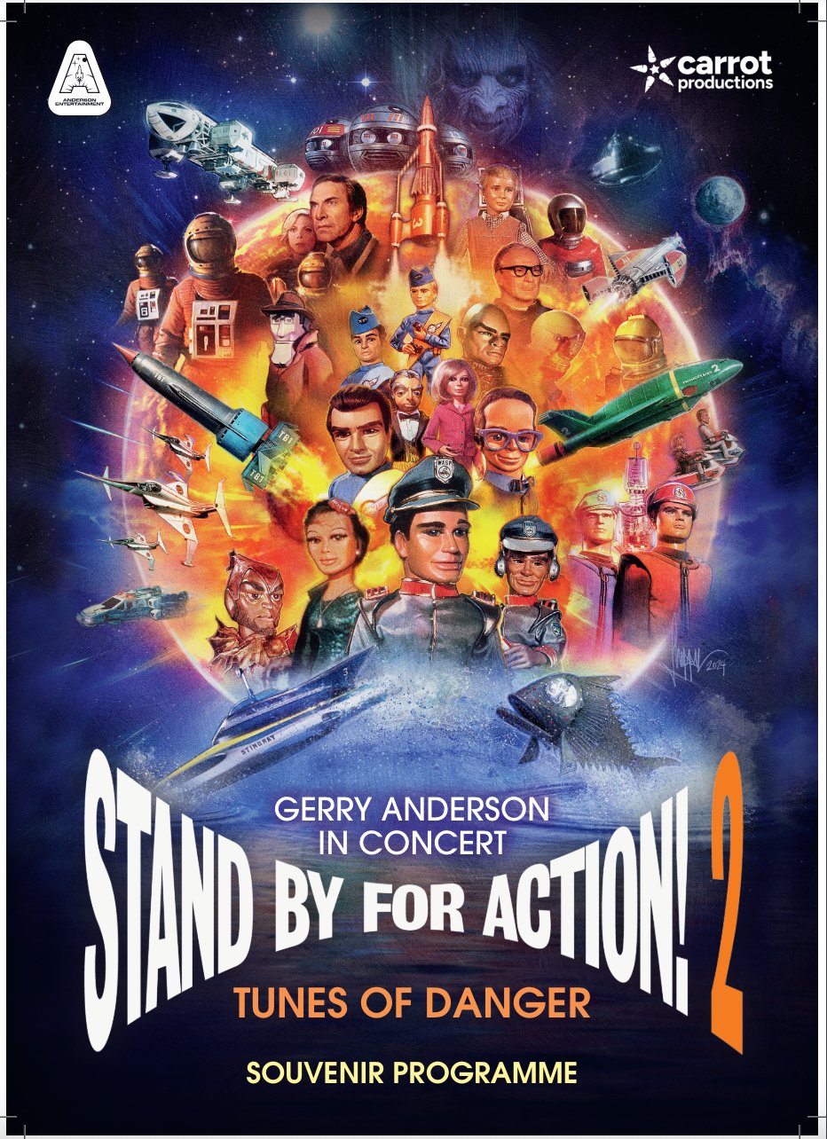 Stand by for Action! 2 – Tunes of Danger Souvenir Programme - The Gerry Anderson Store