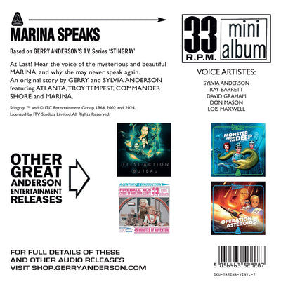 Stingray 7" Mini Album Reissues - Limited Edition - The Gerry Anderson Store