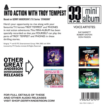 Stingray 7" Mini Album Reissues - Limited Edition - The Gerry Anderson Store