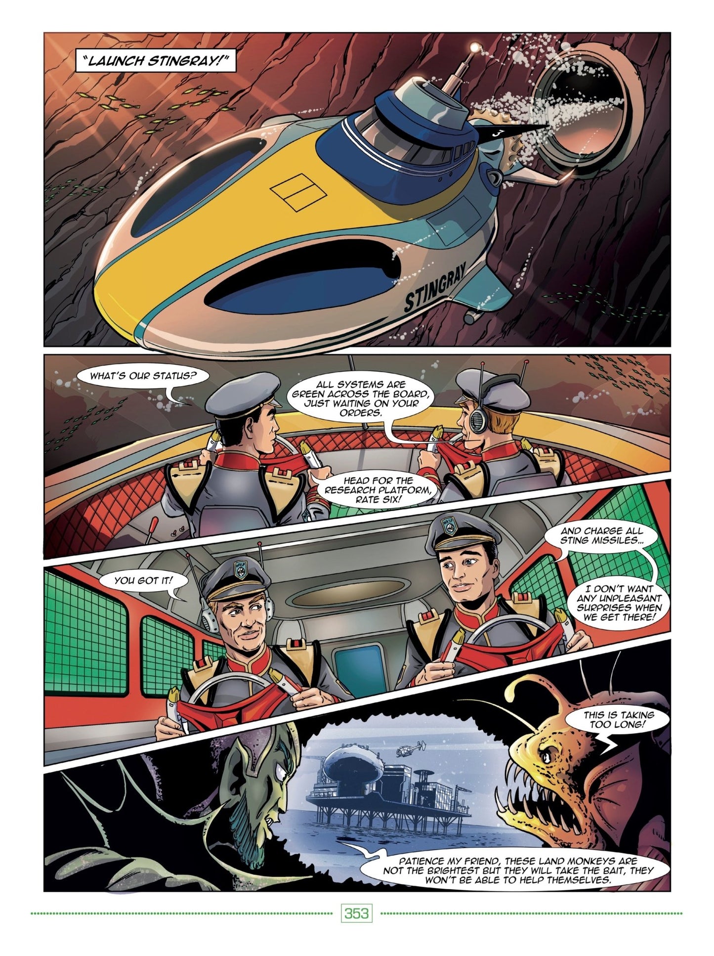 Stingray Comic Anthology Volume One – Tales from the Depths - The Gerry Anderson Store