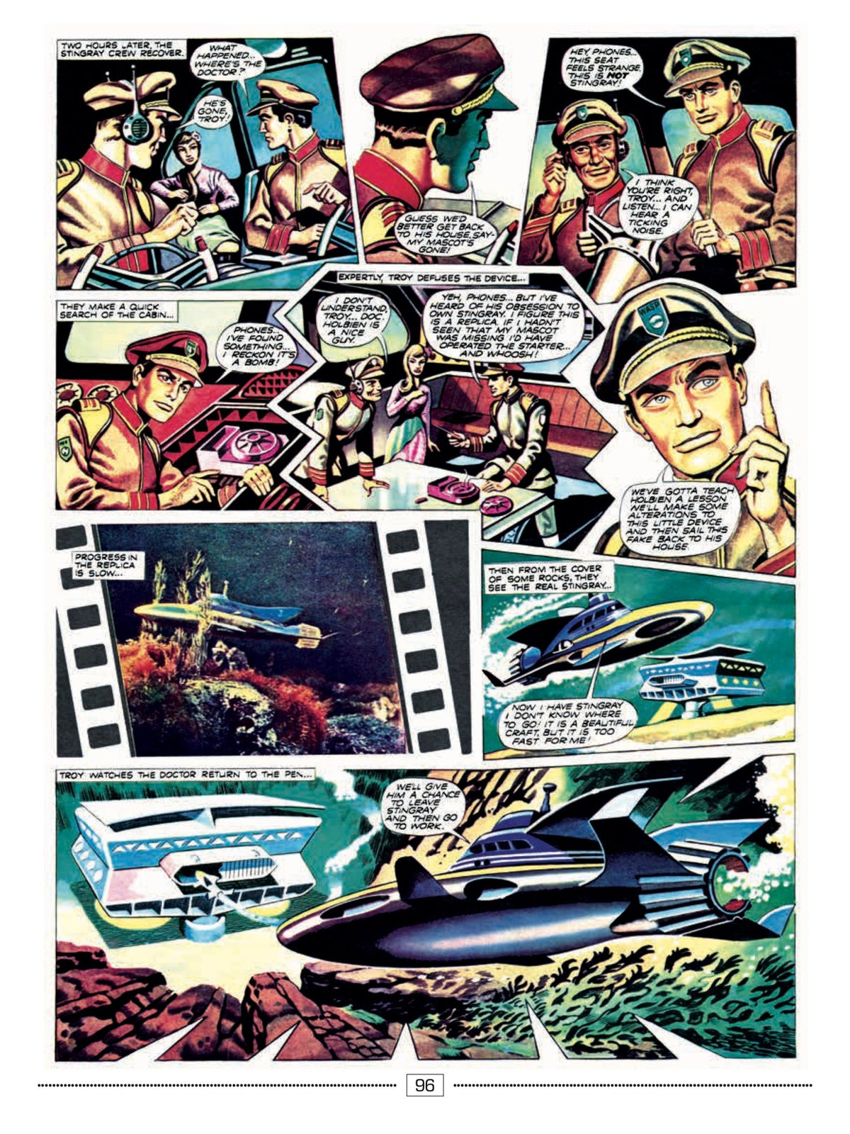 Stingray Comic Anthology Volume Two – Battle Lines [HARDCOVER] - The Gerry Anderson Store