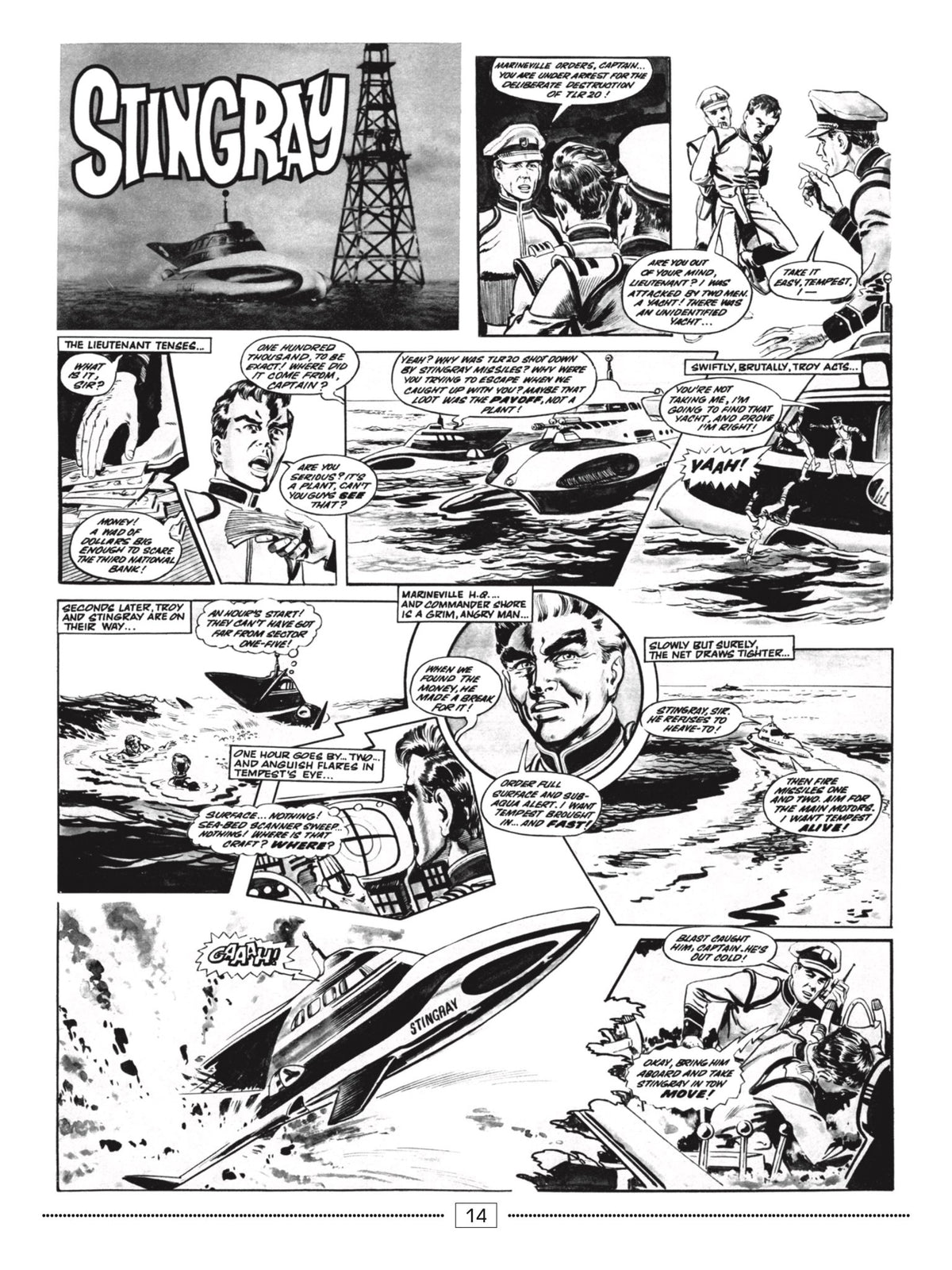 Stingray Comic Anthology Volume Two – Battle Lines [HARDCOVER] - The Gerry Anderson Store