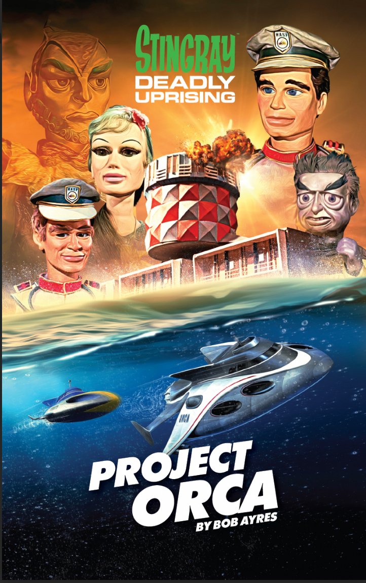 Stingray Project Orca [HARDCOVER NOVEL] - The Gerry Anderson Store