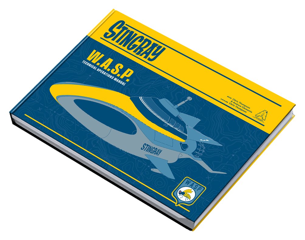 Stingray Technical Operations Manual Special Limited Edition [HARDCOVER BOOK] - The Gerry Anderson Store