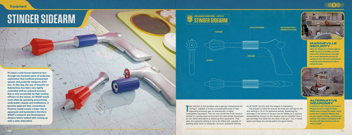 Stingray Technical Operations Manual Special Limited Edition [HARDCOVER BOOK] - The Gerry Anderson Store