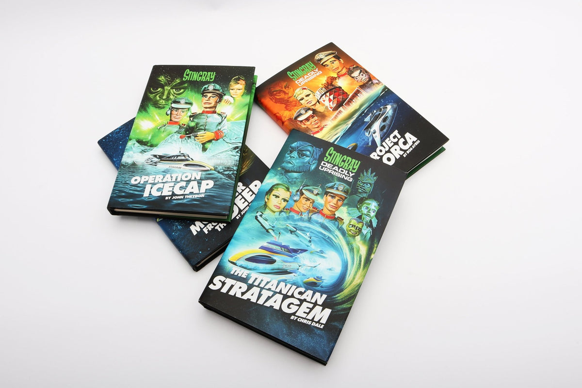 Stingray: The Titanican Stratagem – Signed Limited Edition [HARDCOVER NOVEL] - The Gerry Anderson Store