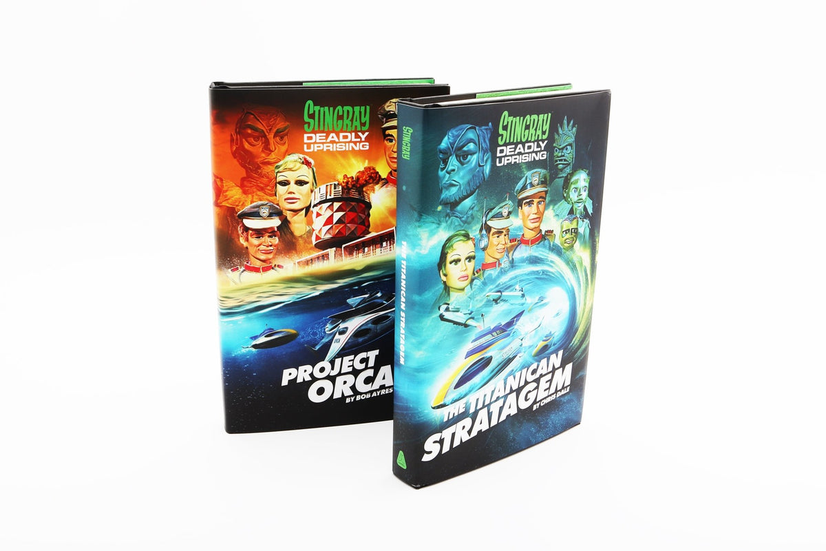 Stingray: The Titanican Stratagem – Signed Limited Edition [HARDCOVER NOVEL] - The Gerry Anderson Store