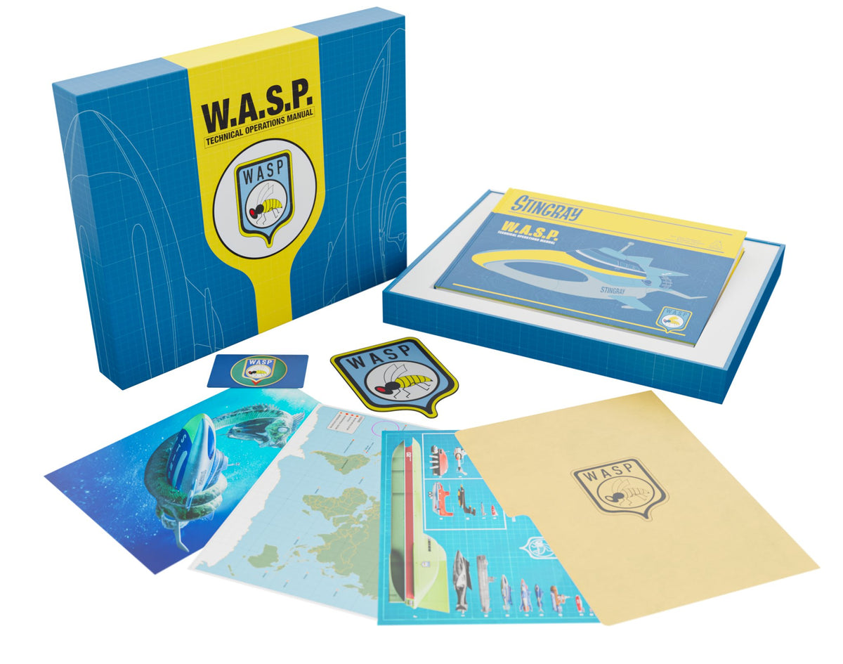 Stingray WASP Technical Operations Manual Special Limited Edition [HARDCOVER BOOK] - The Gerry Anderson Store