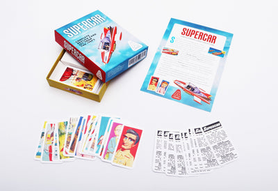 Supercar Confectionary Cards Reissue - The Gerry Anderson Store