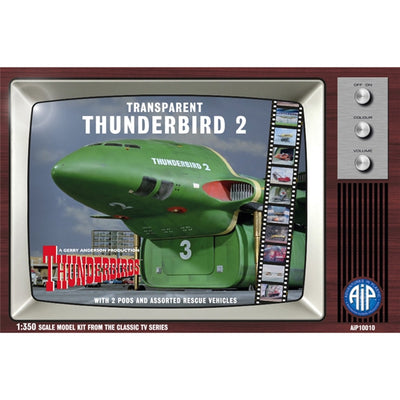 1:350 Transparent Thunderbird 2 Model Kit - The Gerry Anderson Store