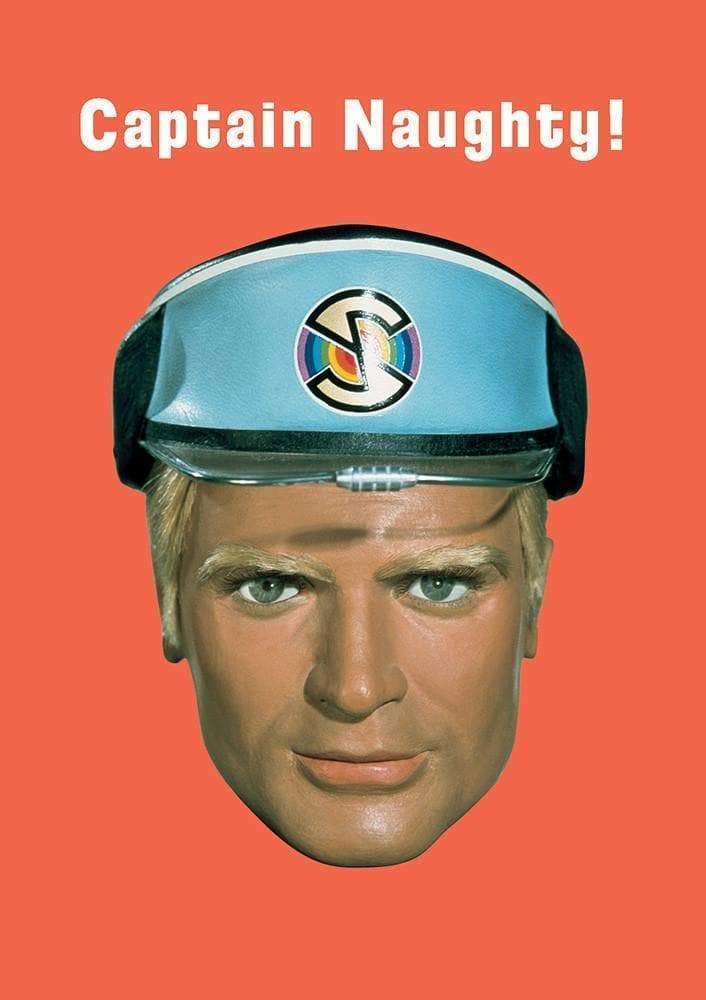 Captain Blue Greetings Card - The Gerry Anderson Store