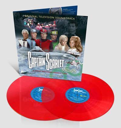 Captain Scarlet And The Mysterons: Limited Edition Soundtrack Vinyl (LP) - The Gerry Anderson Store