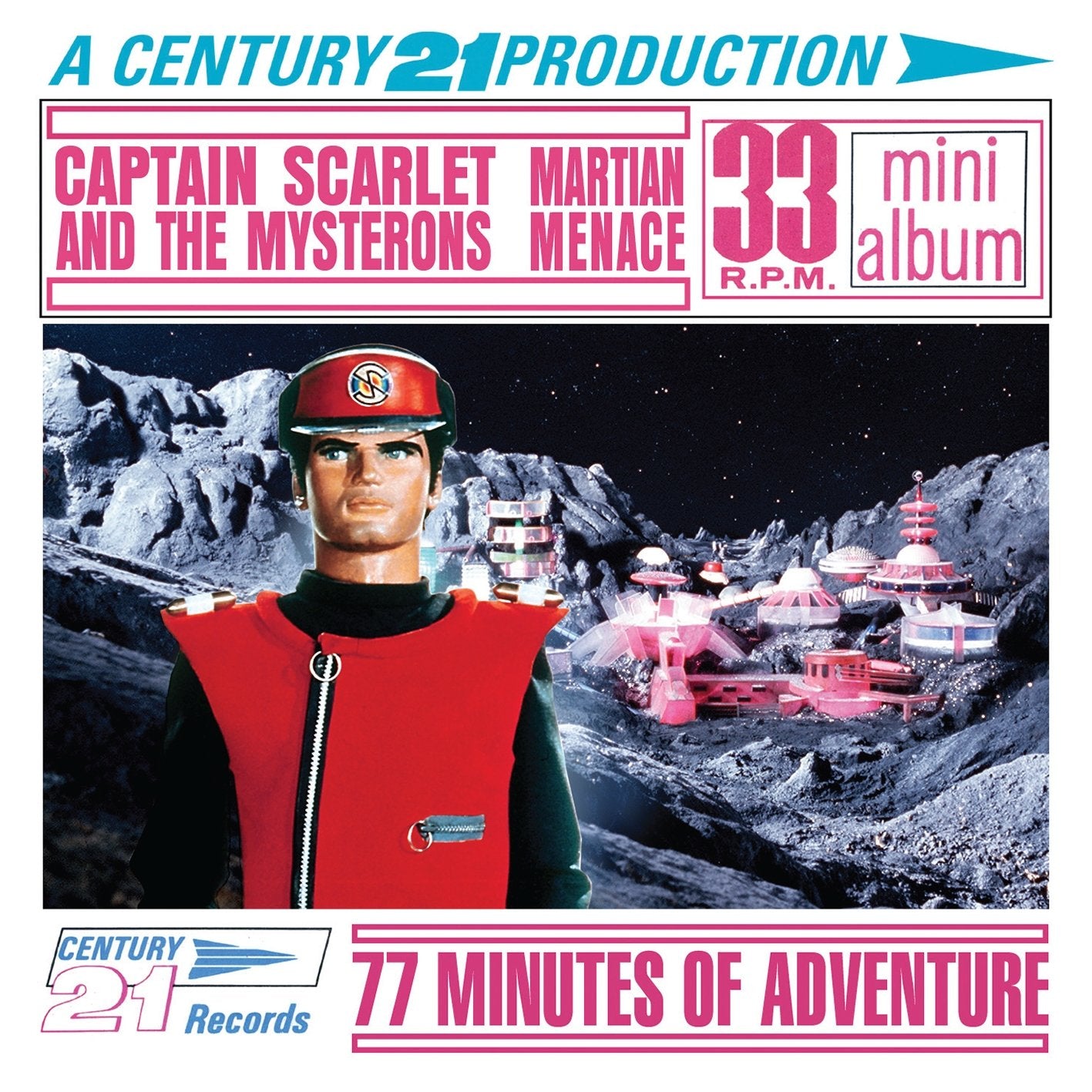 Captain Scarlet and the Mysterons: Martian Menace: Limited Edition (CD) - The Gerry Anderson Store