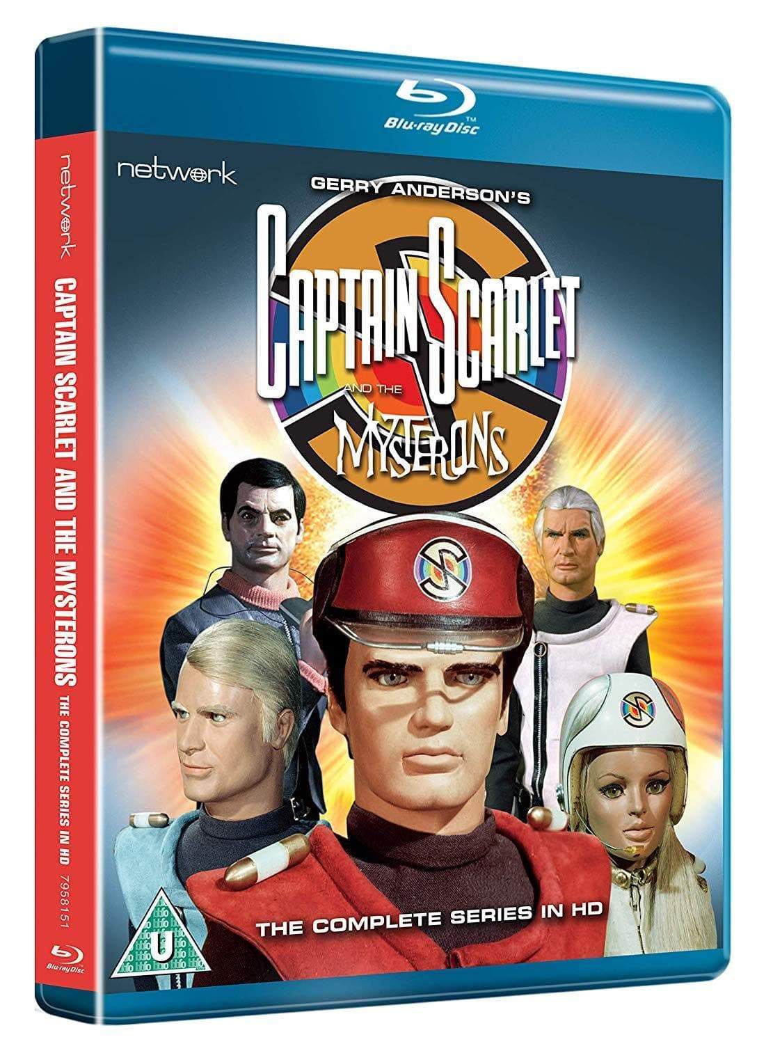 Captain Scarlet and the Mysterons: The Complete Series [BLU-RAY](Region B) - The Gerry Anderson Store