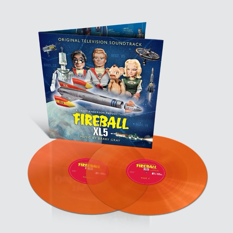 Fireball XL5: Original TV Soundtrack: Limited Edition Coloured Vinyl (LP) - The Gerry Anderson Store