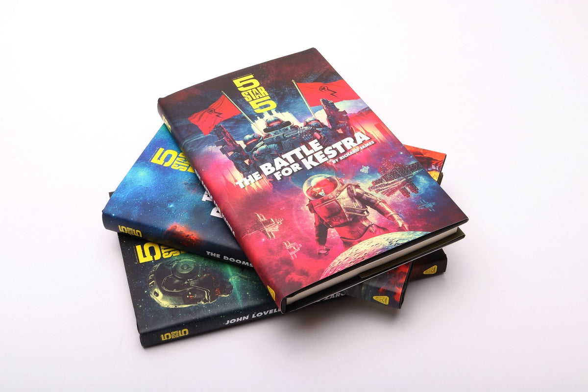 Five Star Five: The Battle for Kestra Hardback Book [Limited Edition] - The Gerry Anderson Store