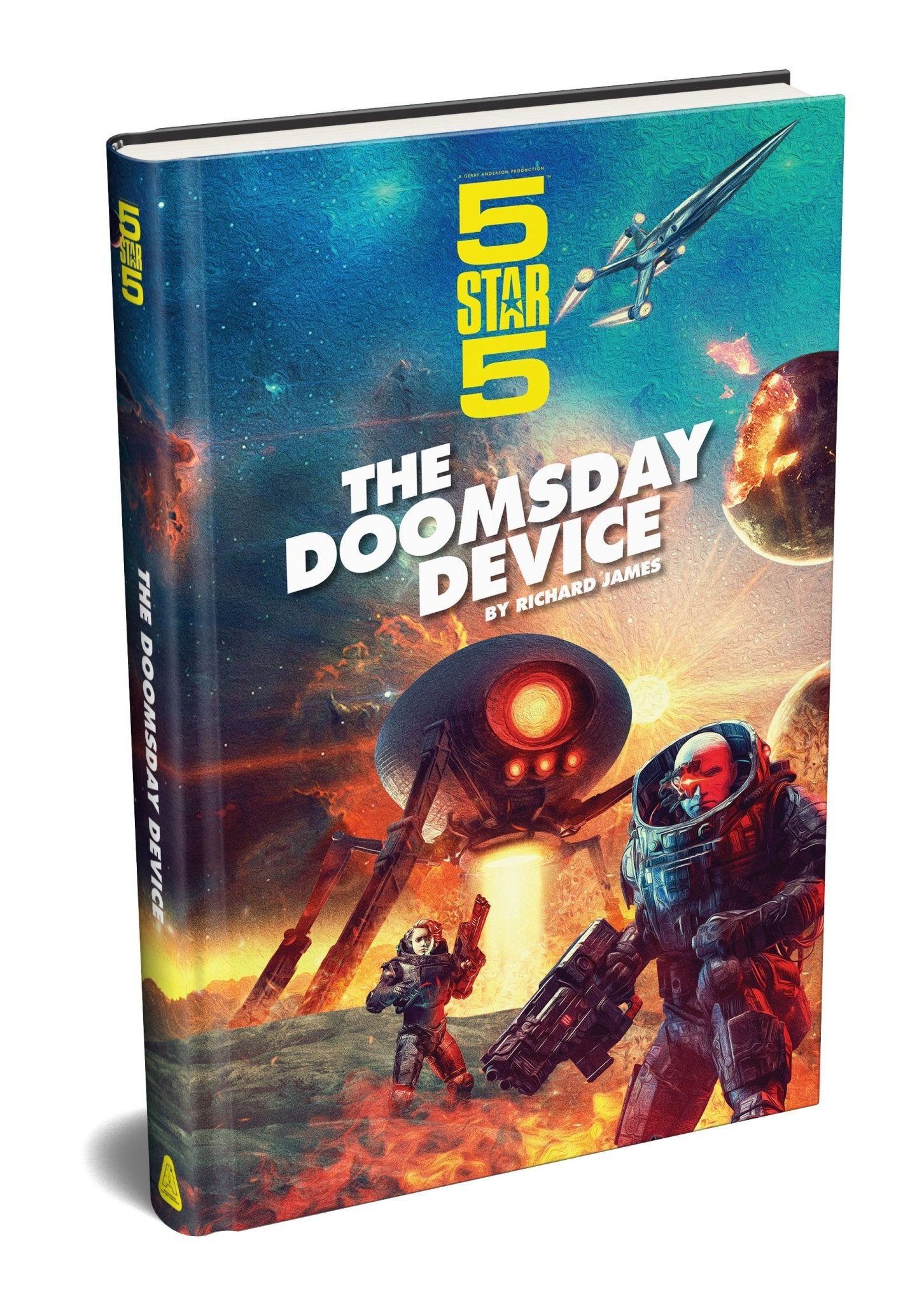 Five Star Five: The Doomsday Device Hardback Book [Official & Exclusive] - The Gerry Anderson Store