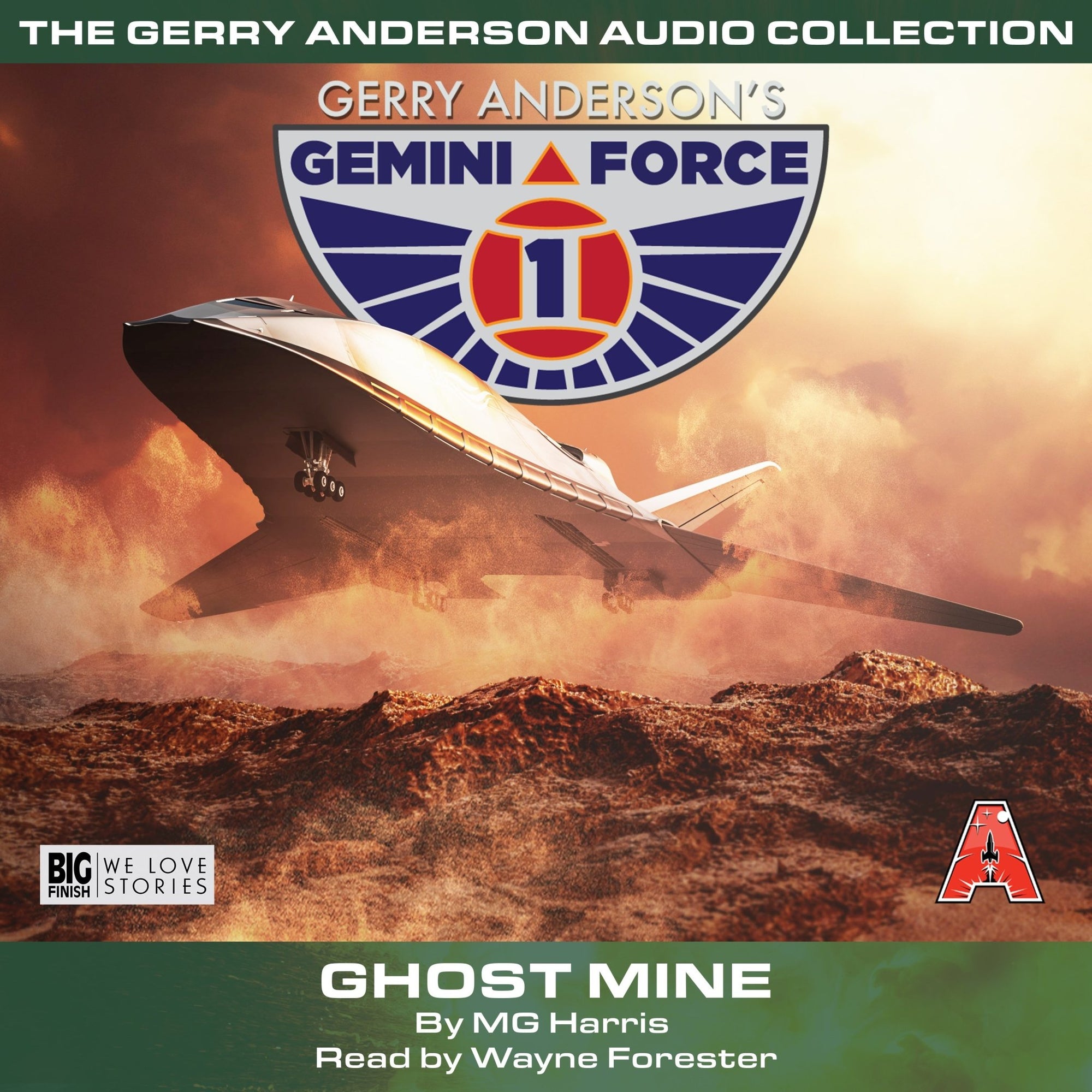 Gemini Force One - Ghost Mine [AUDIOBOOK - DOWNLOAD] - The Gerry Anderson Store