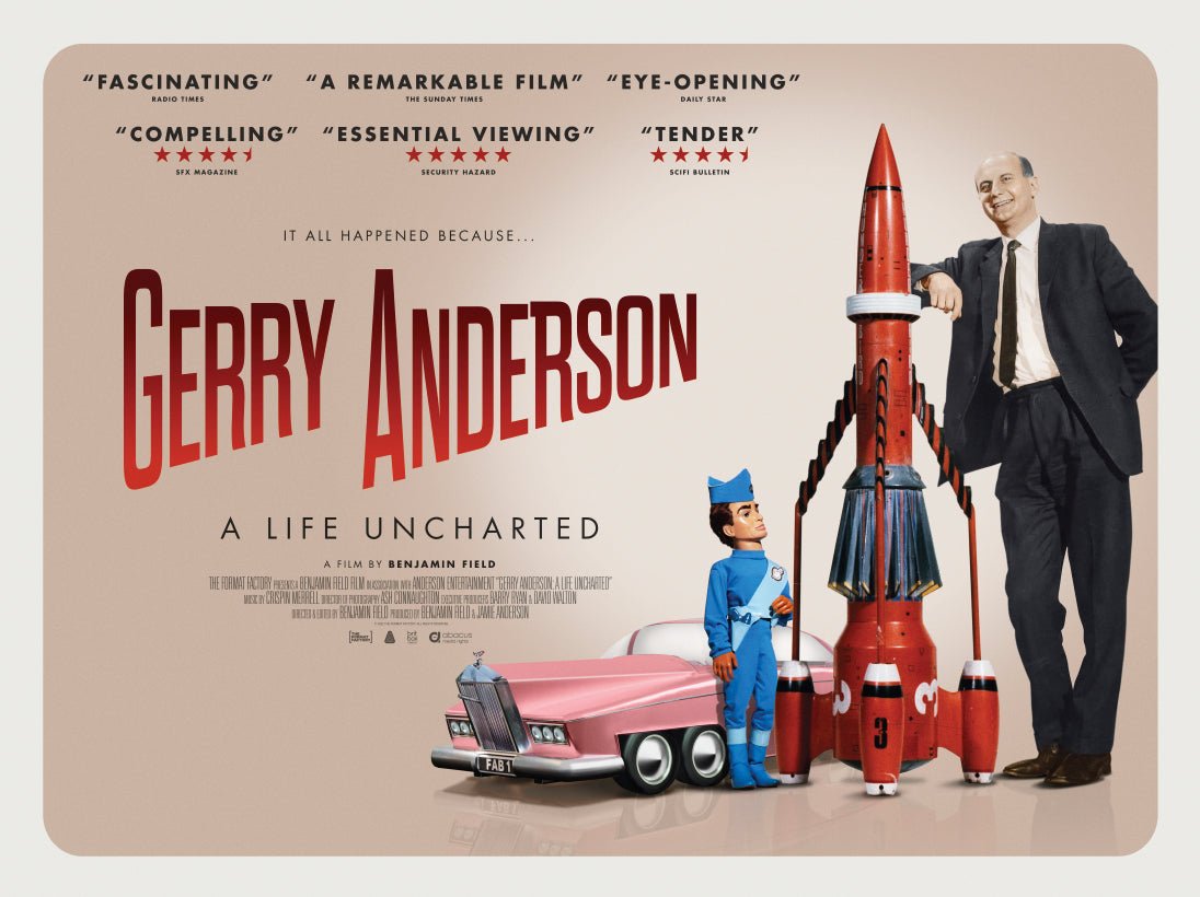 Gerry Anderson: A Life Uncharted Limited Edition Poster [Official & Exclusive] - The Gerry Anderson Store