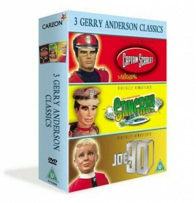 Gerry Anderson Classic Triple DVD Set [DVD] (Region 2 ) - The Gerry Anderson Store