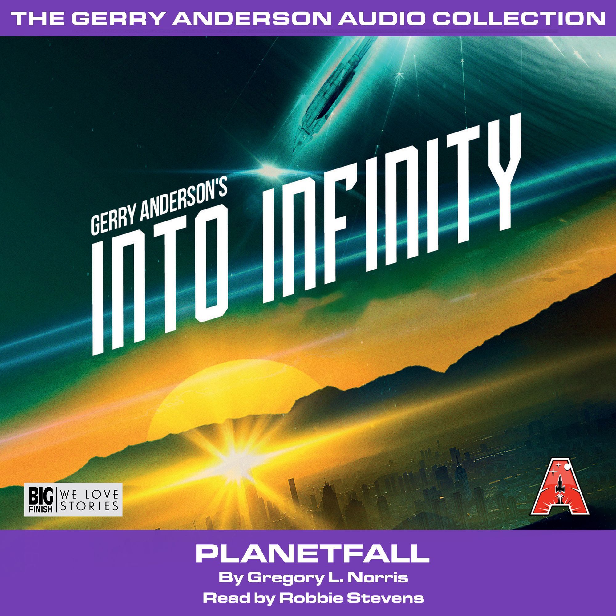 Into Infinity(Book Two): Planetfall [AUDIOBOOK - DOWNLOAD] - The Gerry Anderson Store