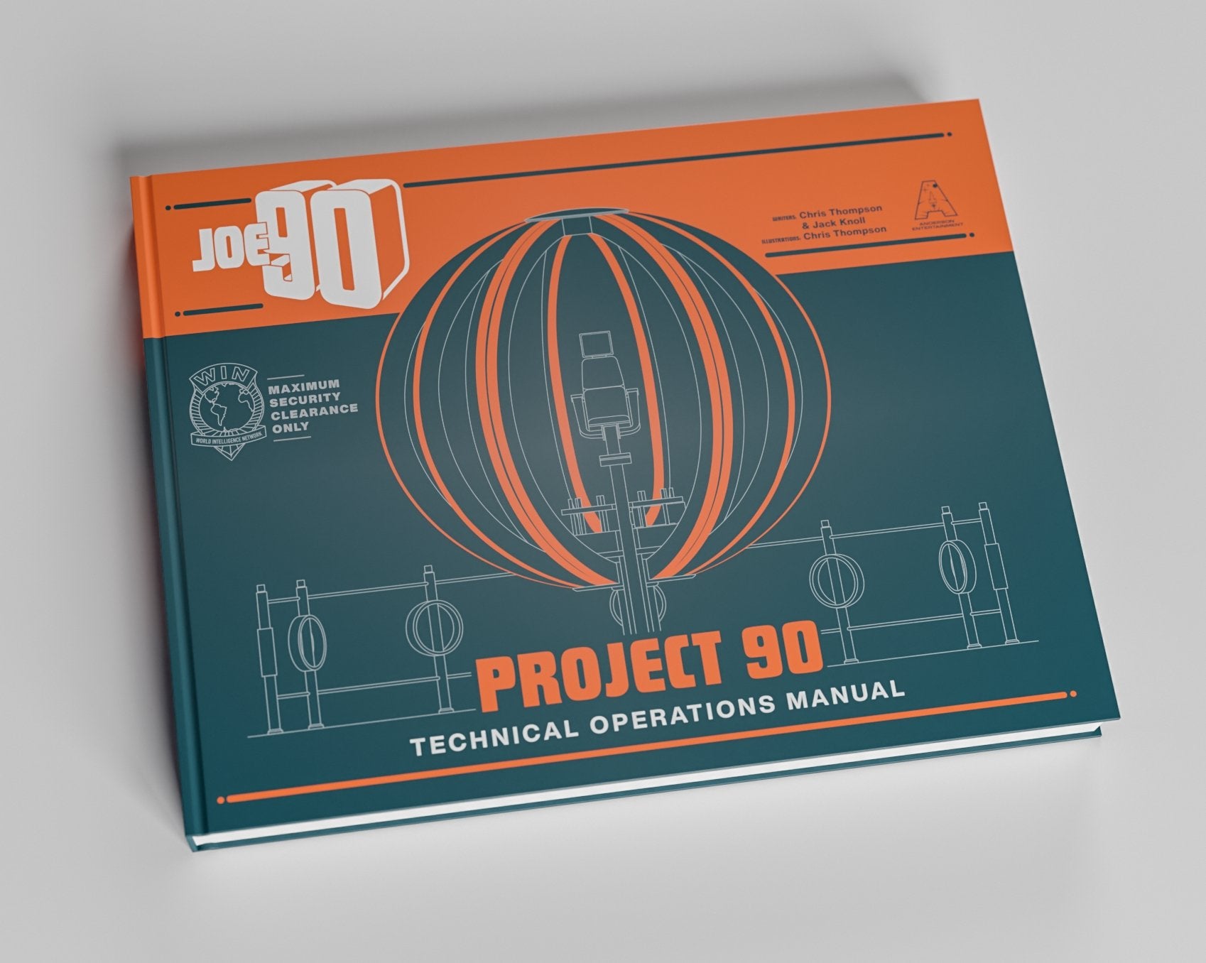 Joe 90 Technical Operations Manual Standard and Special Edition (Hardcover Book) - The Gerry Anderson Store