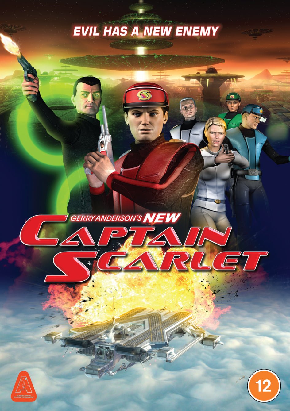 New Captain Scarlet: The Complete Series [DVD] (Region 2) - The Gerry Anderson Store