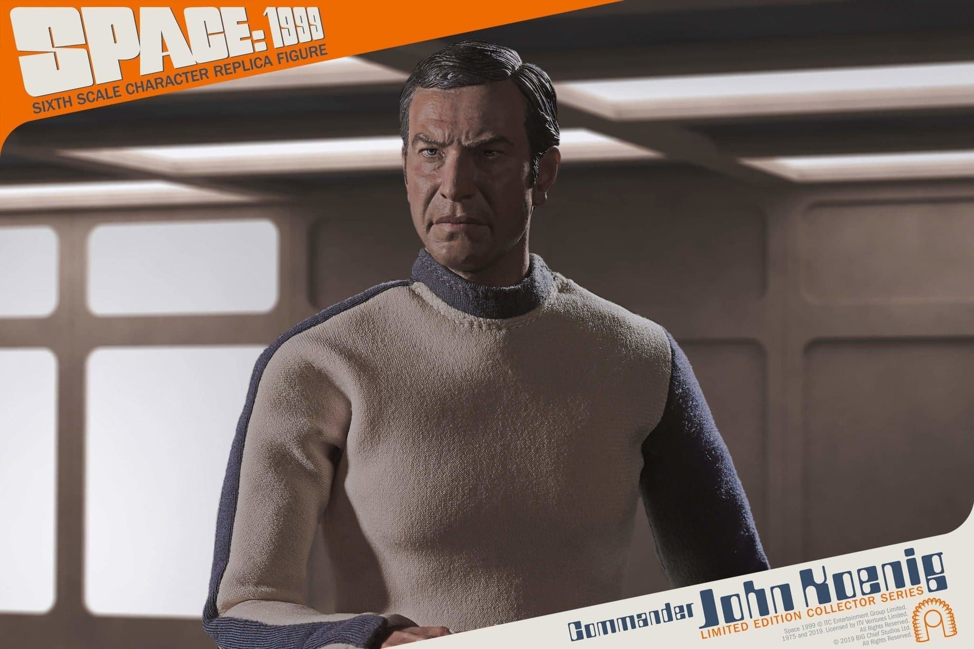 Space: 1999 Commander John Koenig 1/6 Scale Character Replica Figure from Big Chief Studios - The Gerry Anderson Store