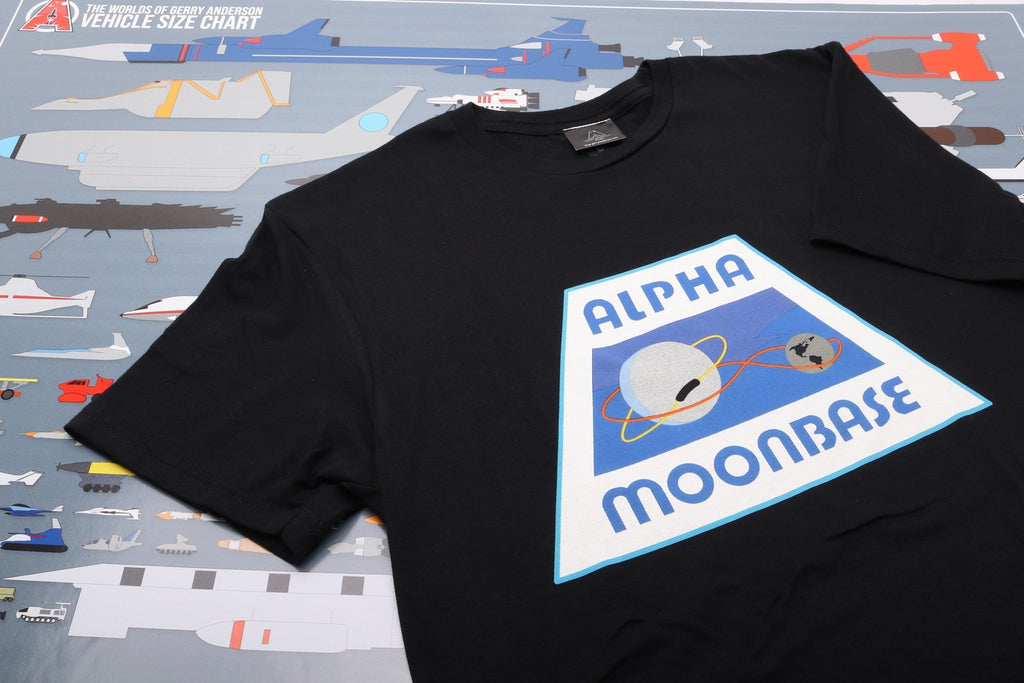 Space: 1999 Moonbase Alpha T-shirt [Official & Exclusive] - The Gerry Anderson Store