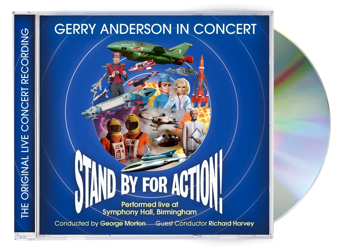 Stand by for Action! Gerry Anderson in Concert – The Original Live Concert Recording on CD - The Gerry Anderson Store