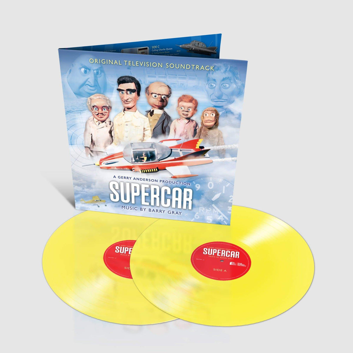Supercar: Original TV Soundtrack: Limited Edition Coloured Vinyl (LP) - The Gerry Anderson Store