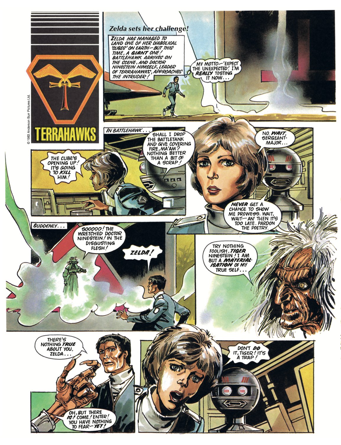 Terrahawks Comic Anthology - The Gerry Anderson Store