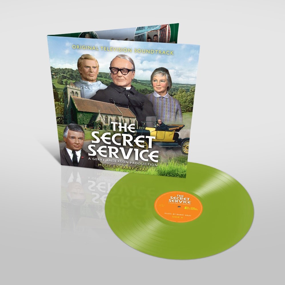 The Secret Service: Original TV Soundtrack: Limited Edition Coloured Vinyl (LP) - The Gerry Anderson Store