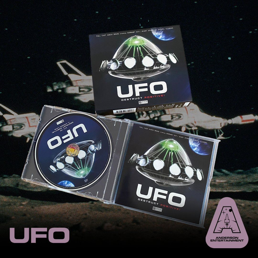 UFO: Destruct Positive! [Audio Drama Series] 3 x CD set - The Gerry Anderson Store